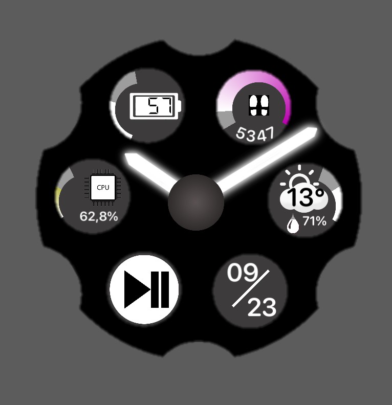 clock revolver