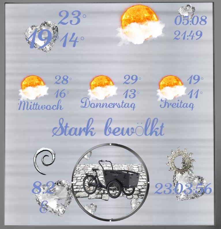 Wetter Bakfiets Liefde 1 u 2ucolor 