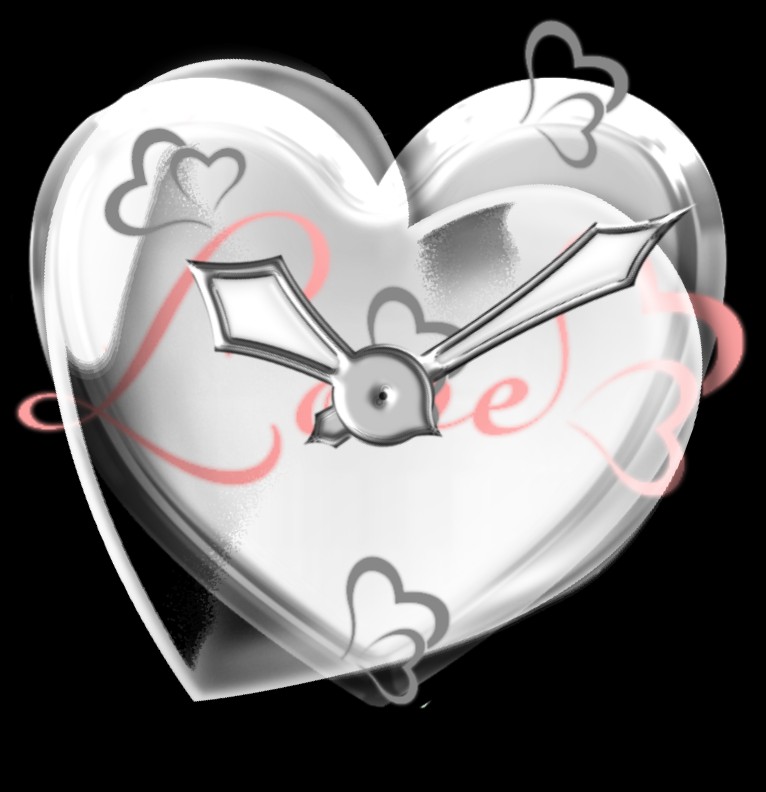 Clock Love my Phone 1 