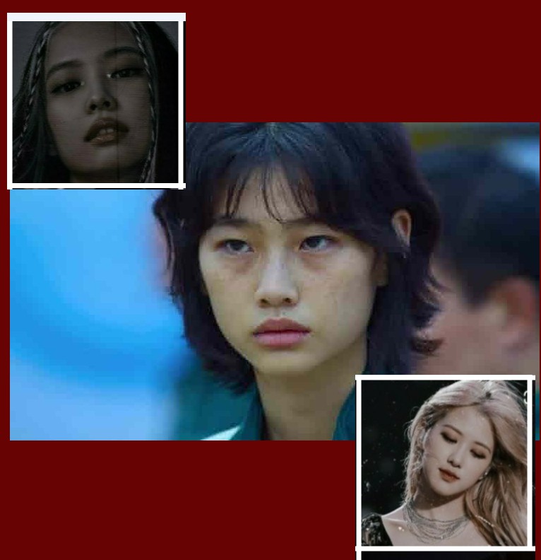 el juego del calamar y blackpink fan 