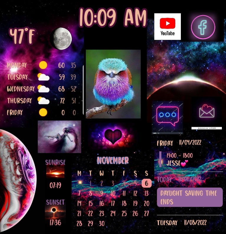 Neon space  Copy