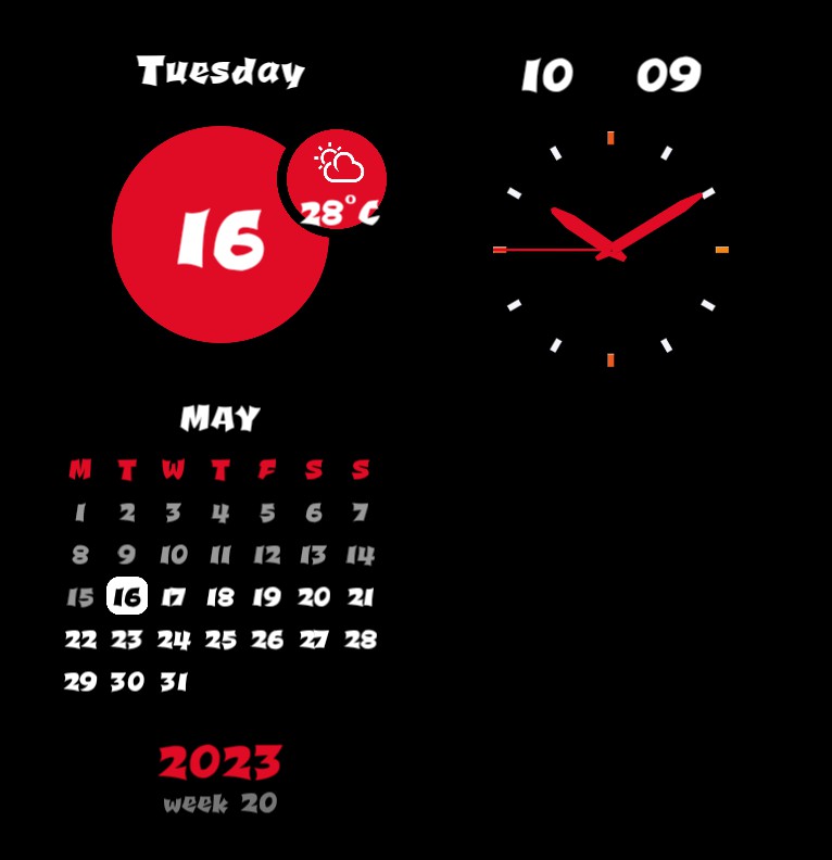 Themeable Dashboard on Black Background Copy