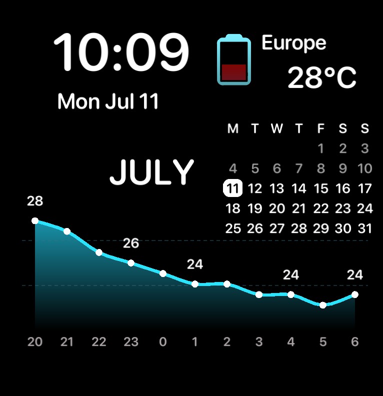 daily widget