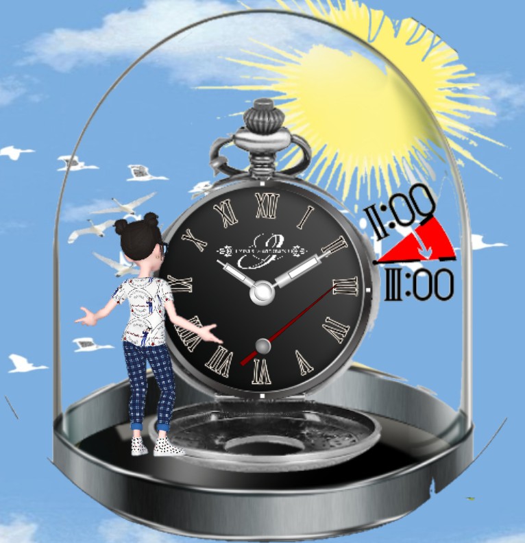 Clock 1 Sommerzeit  
