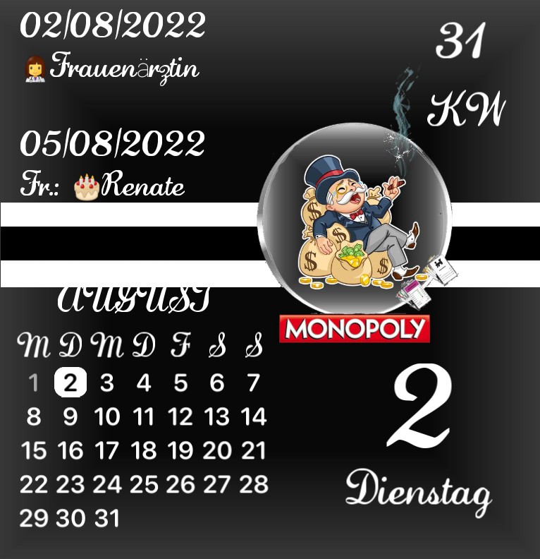 Kalender Monopoly 1