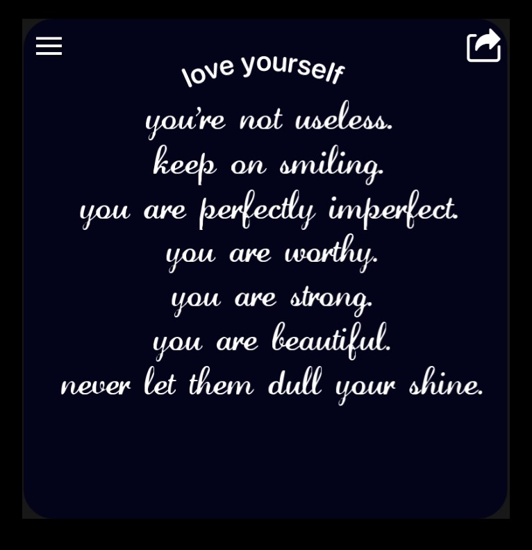love yourself 