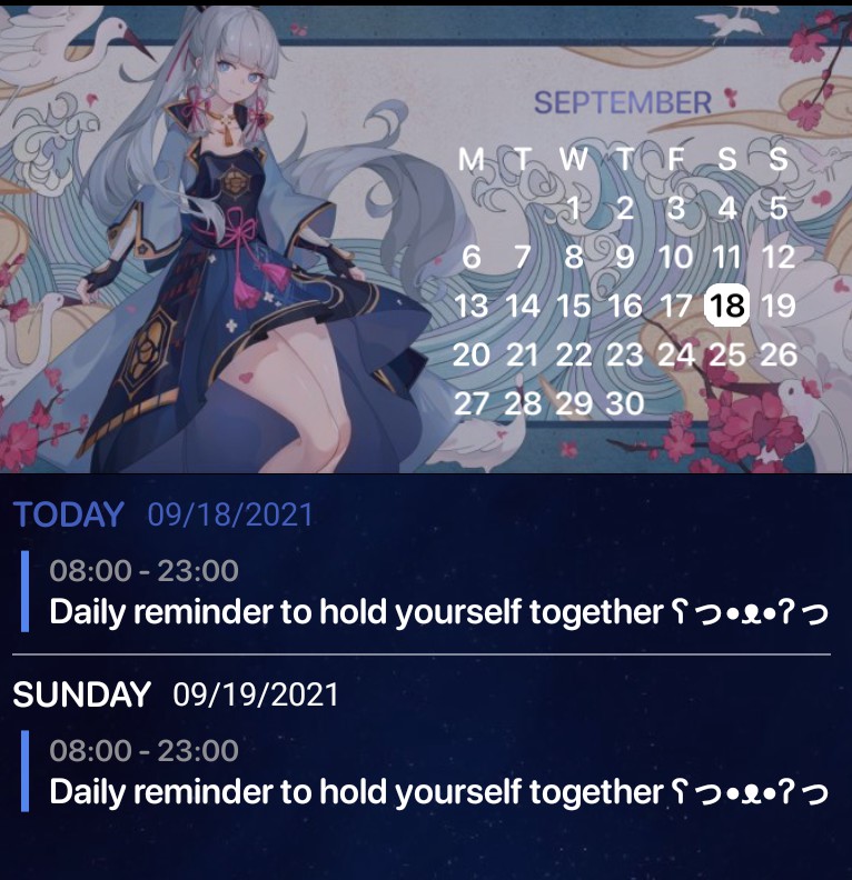 calender