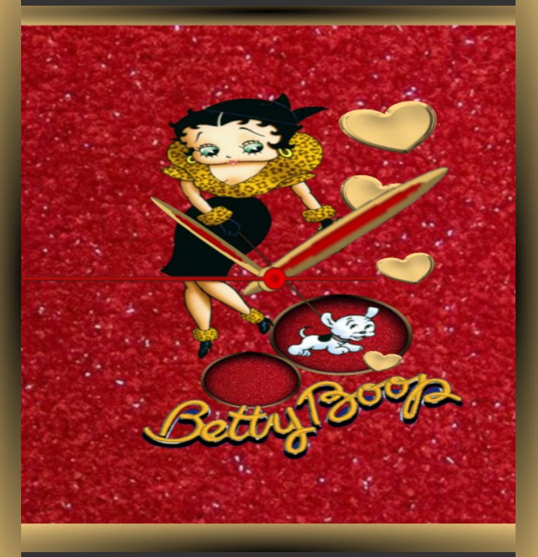 Clock Betty boop 1