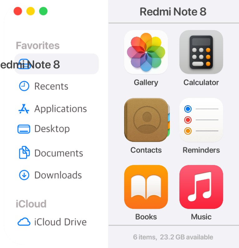 Finder Big Sur Dark mode auto Copy