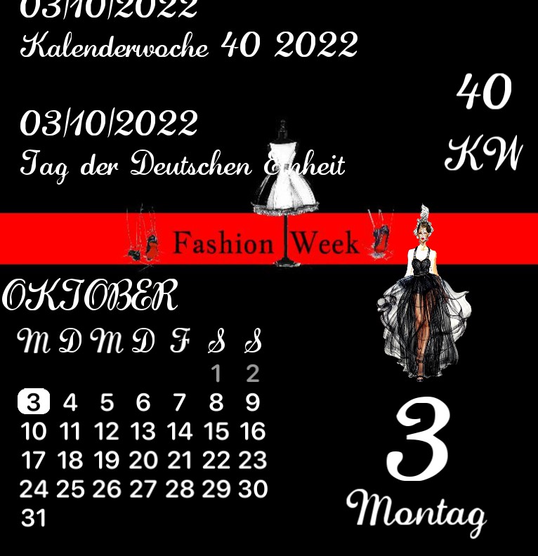 Kalender Paris Fashion Week 
