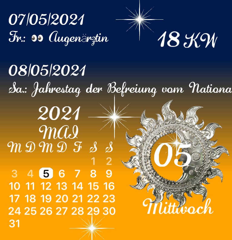 Kalender Sonnenmond 
