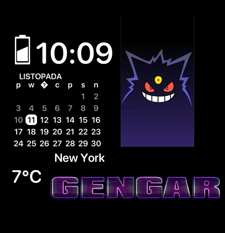 Gengar x panel