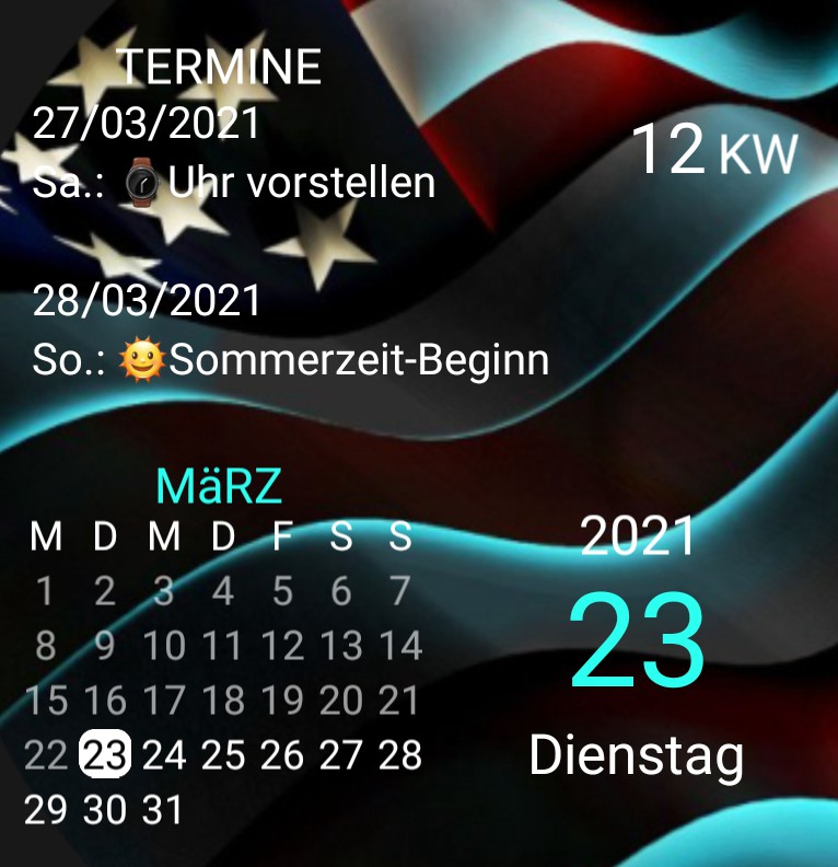 Kalender American  