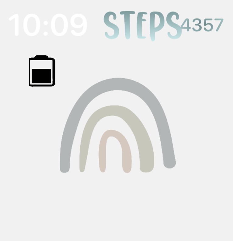 rainbow widget