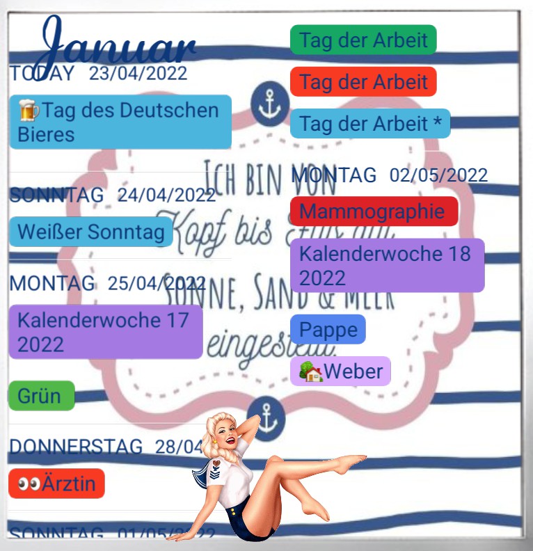 Termine Kuestenkind  