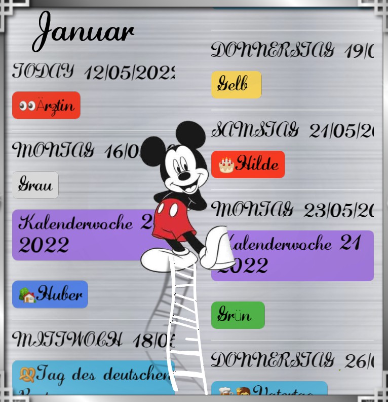  Termine Mickey Disney 