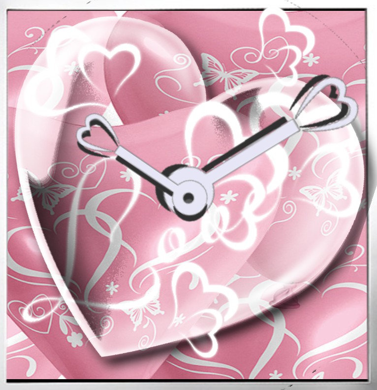 Clock Lovetime 