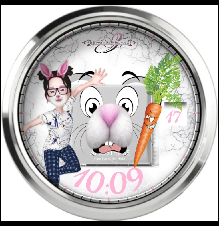 Clock  Angsthase 