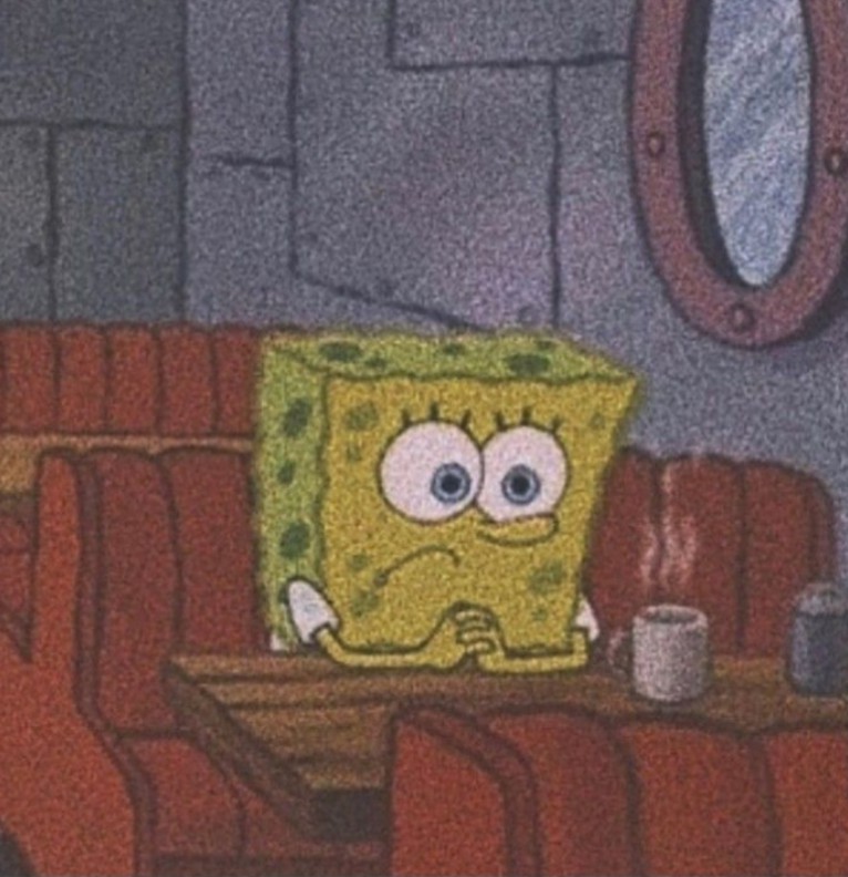 Spongebob sad