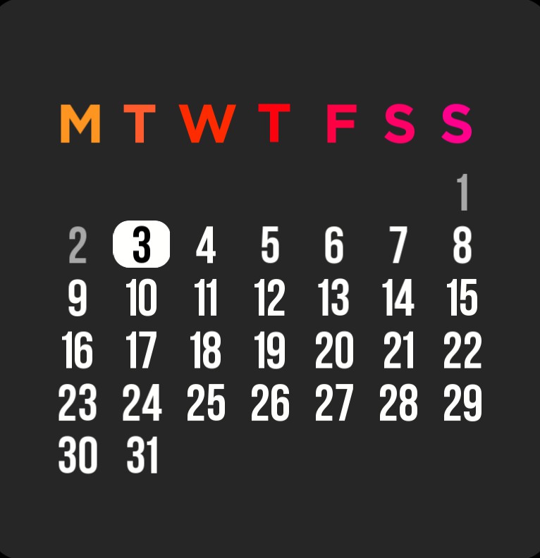 calendar