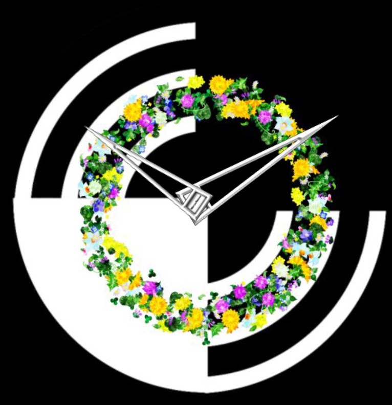Clock Modern Spring