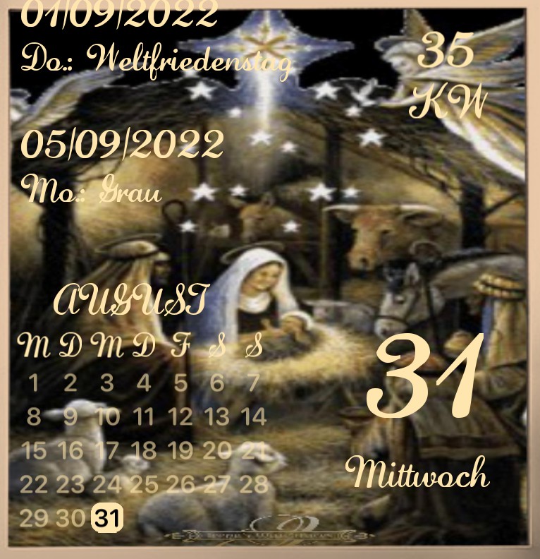 Kalender Krippe 