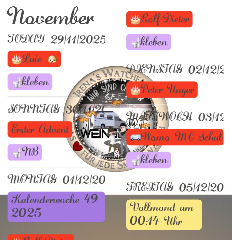  Termine Signo Camper Herbst 