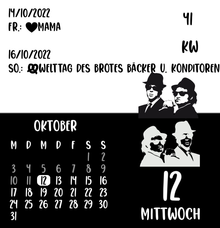 Kalender Blues Brothers 1