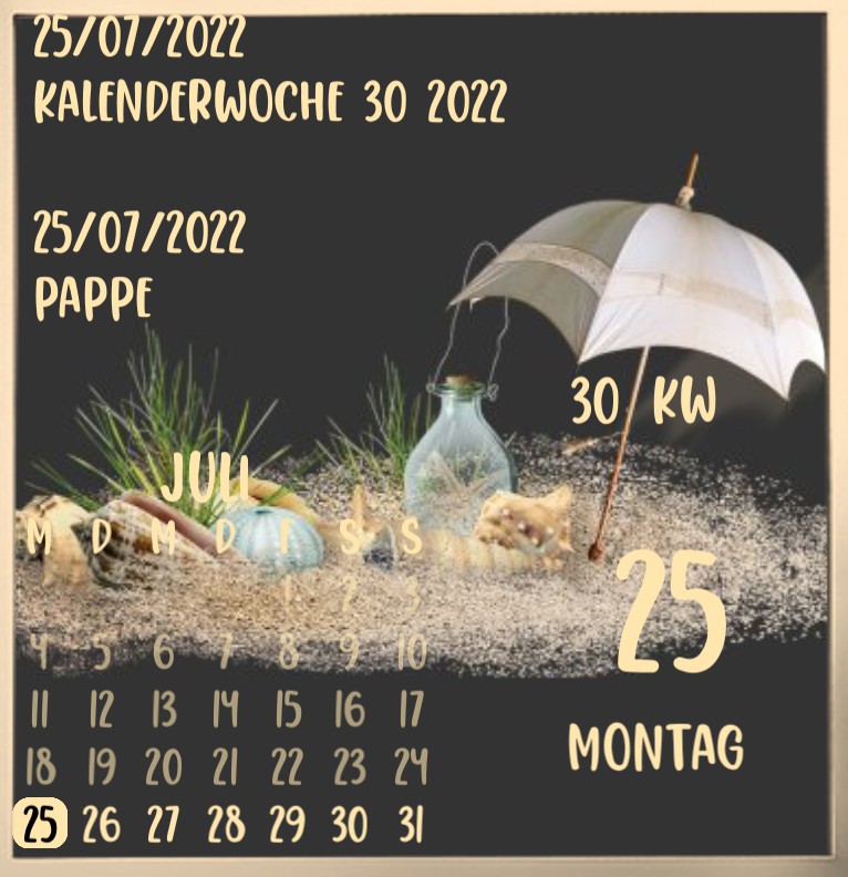 Kalender Strandperle 1