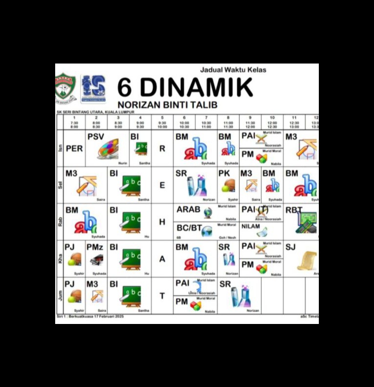 jadual