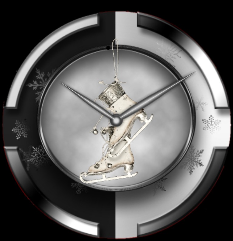 Clock Eisbahn 