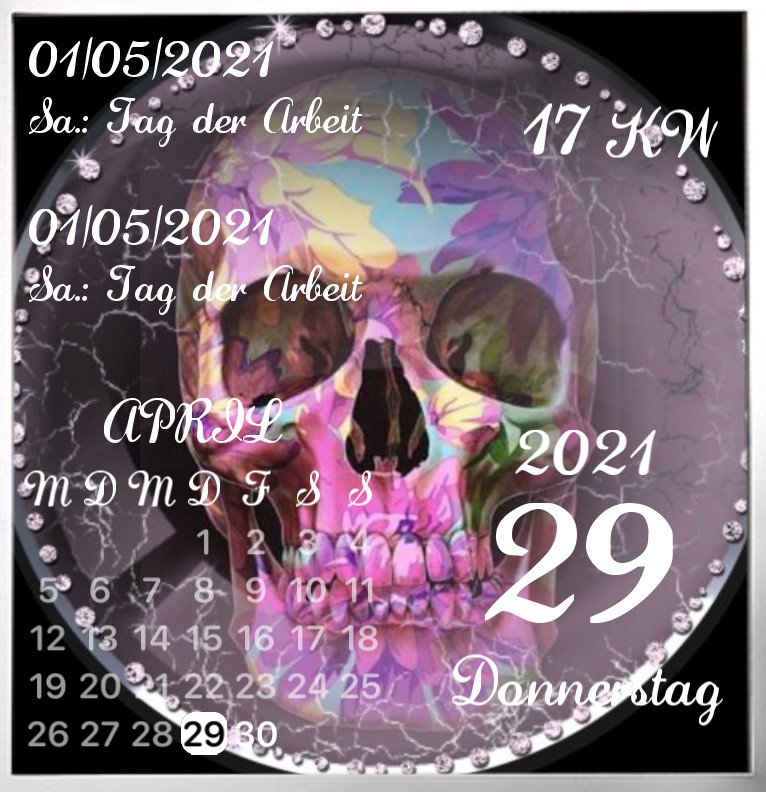 Kalender Lady Skull