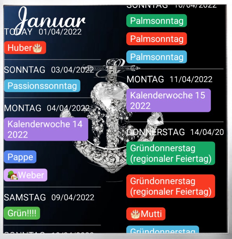 Termine Diamond Anker