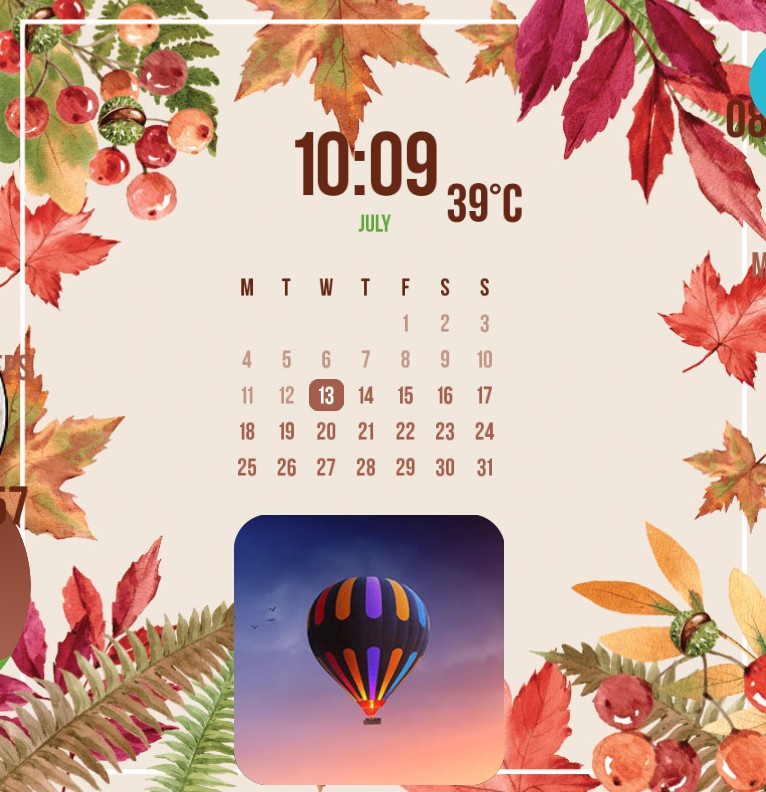 my 1st widget