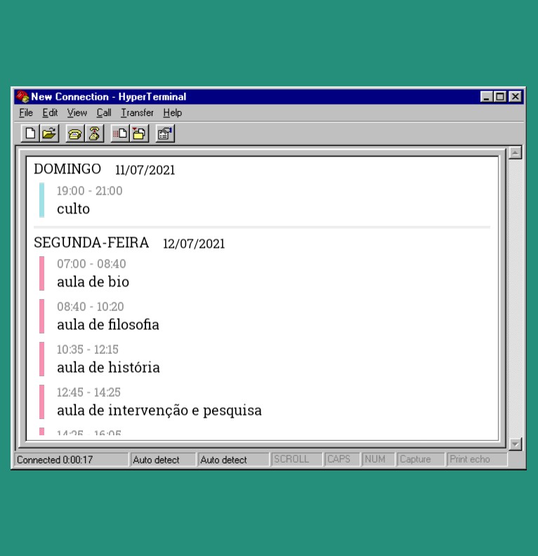 Windows Agenda