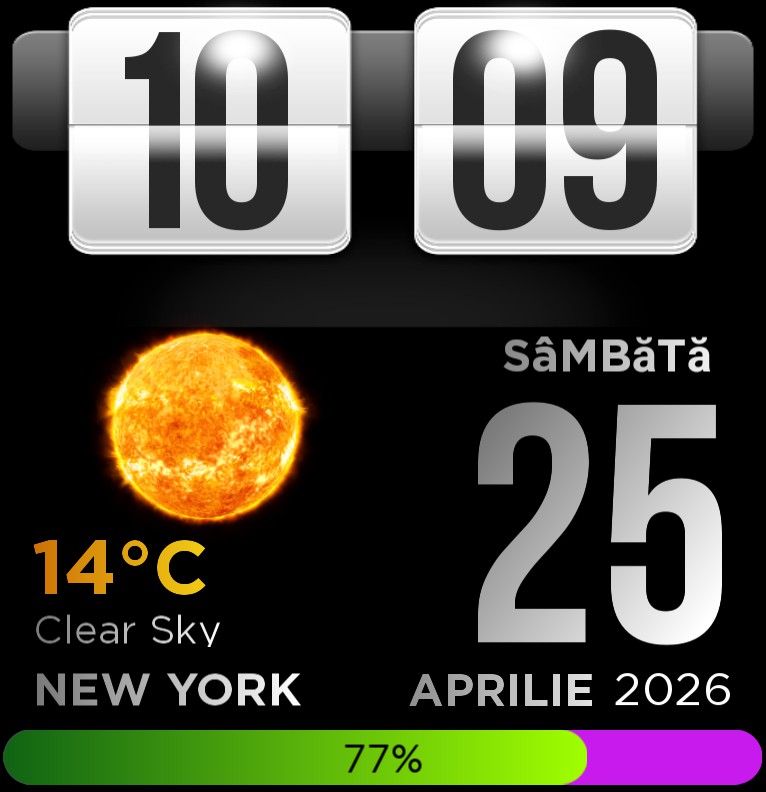 Clock&Weather V1.0