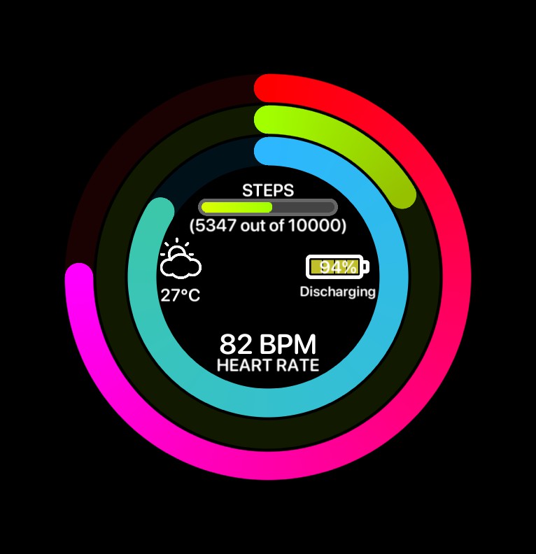Digital Watch Face