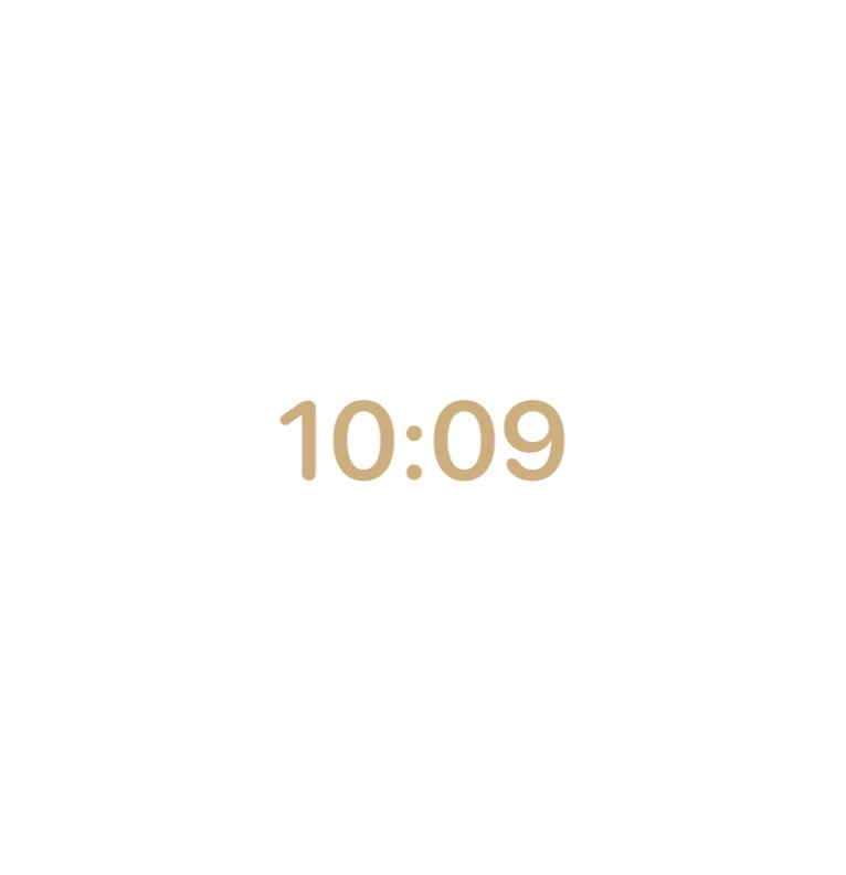 time widget 