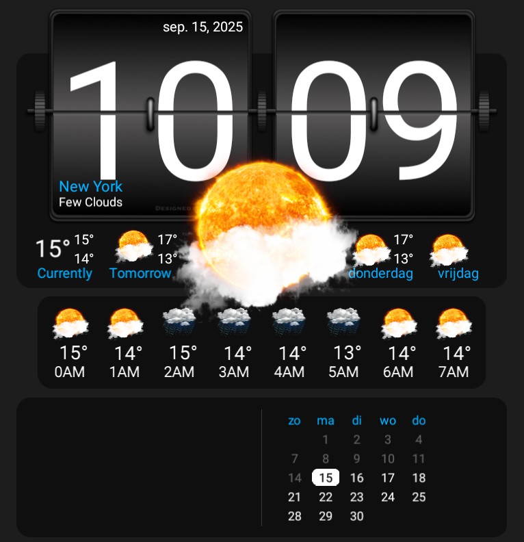 Flip Clock Weather & Calendar Copy