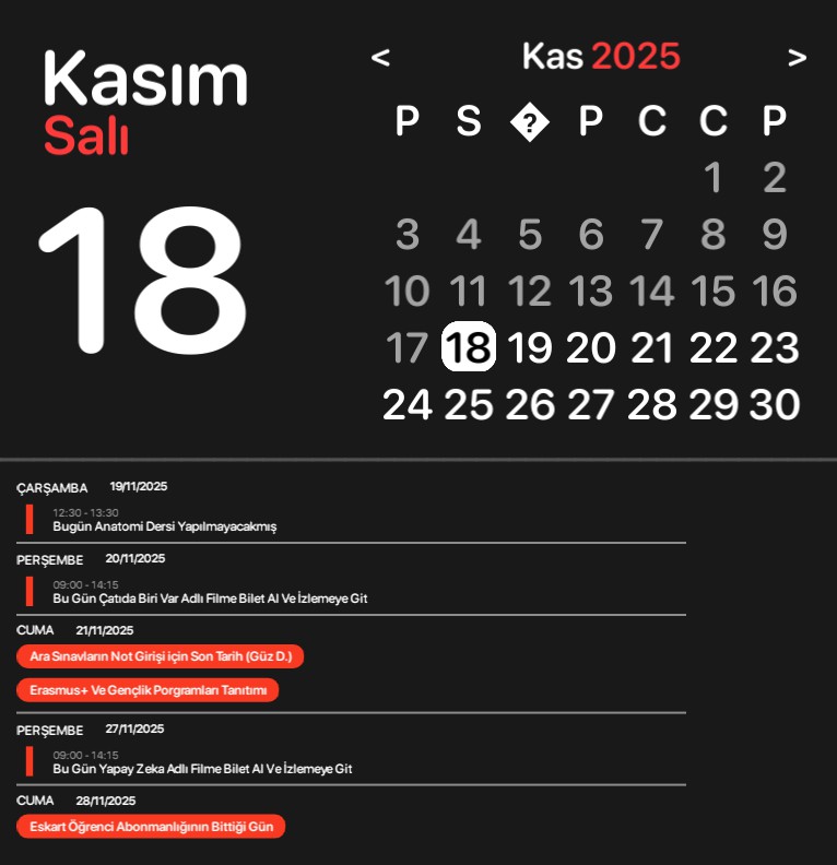 APPLE CALENDER LARGE V1