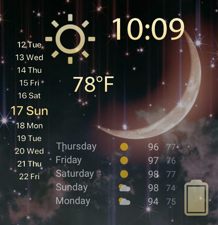 Moon and stars   Copy