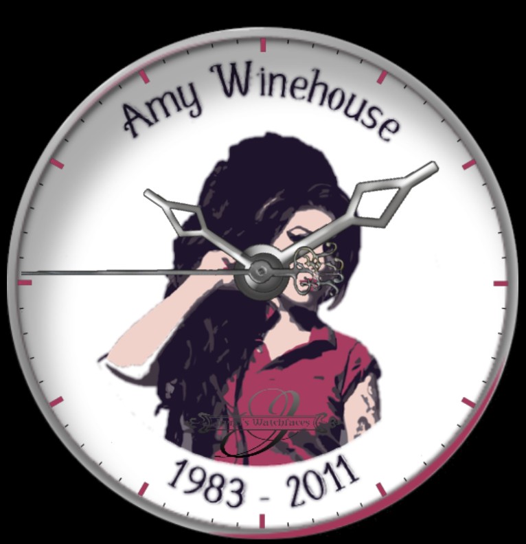 Clock Amy Winehouse 1