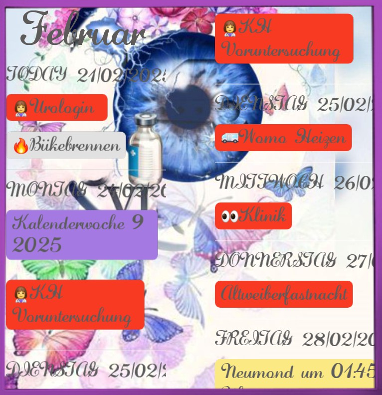 Termine AMD Spring lila 