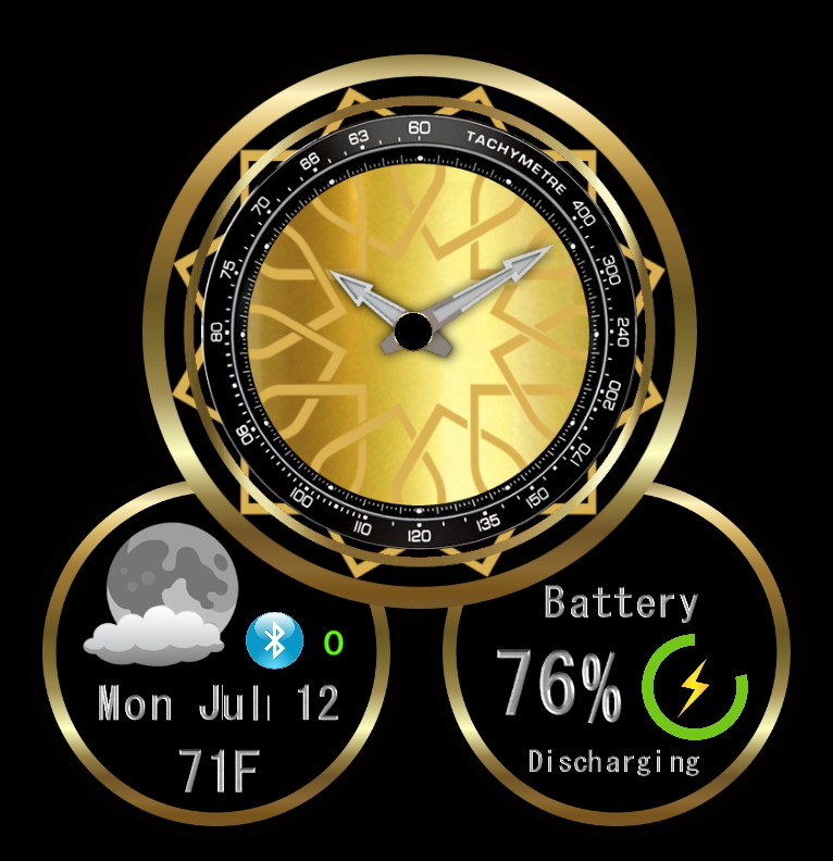 Elegant clock