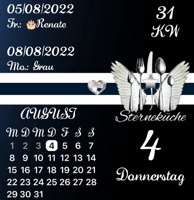 Kalender Sternekueche 