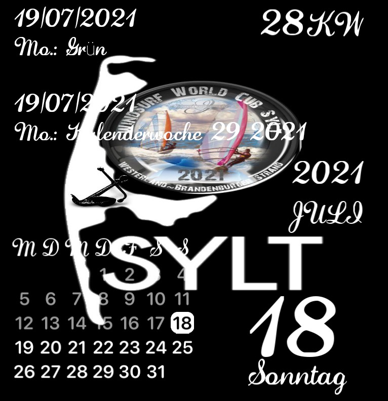 Kalender Windsurf World Cub 