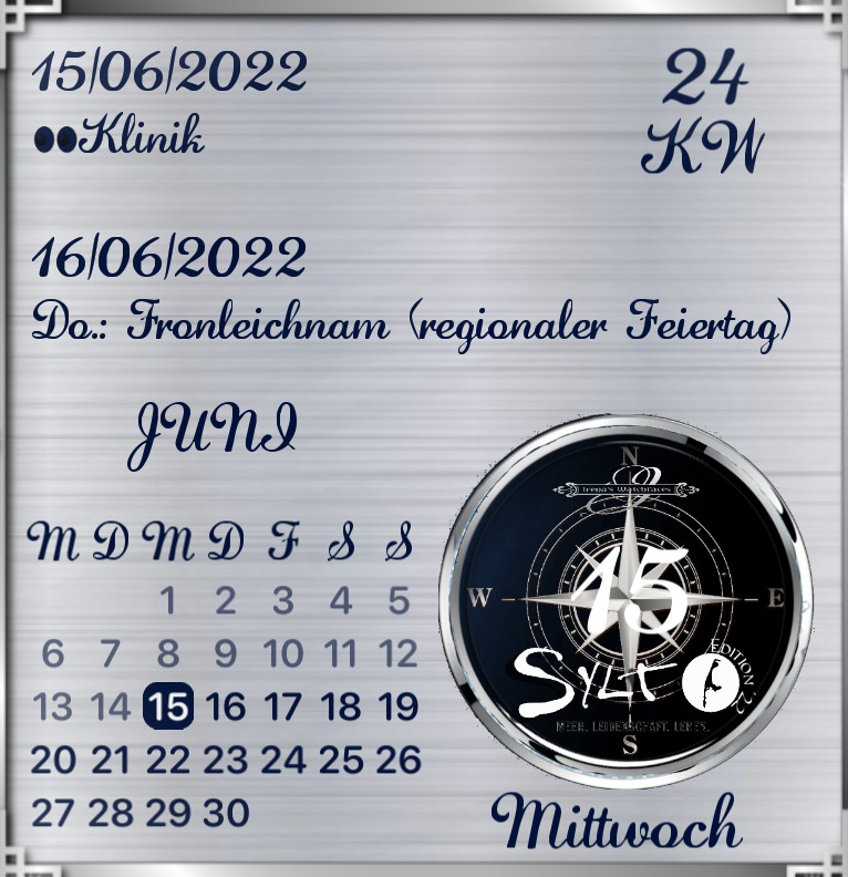 Kalender Sylt Er  Compass 