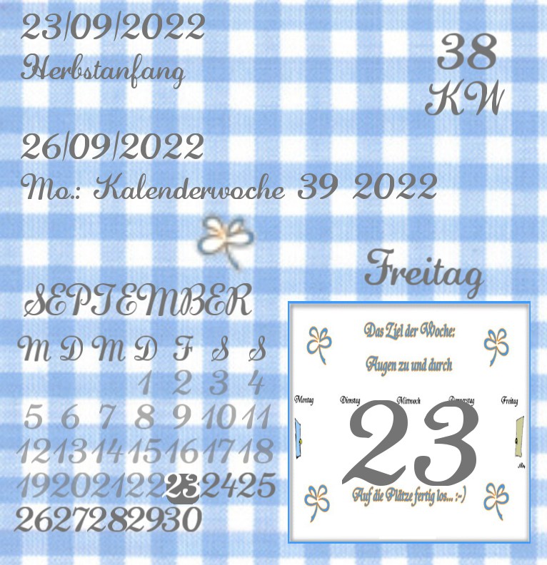 Kalender Woche