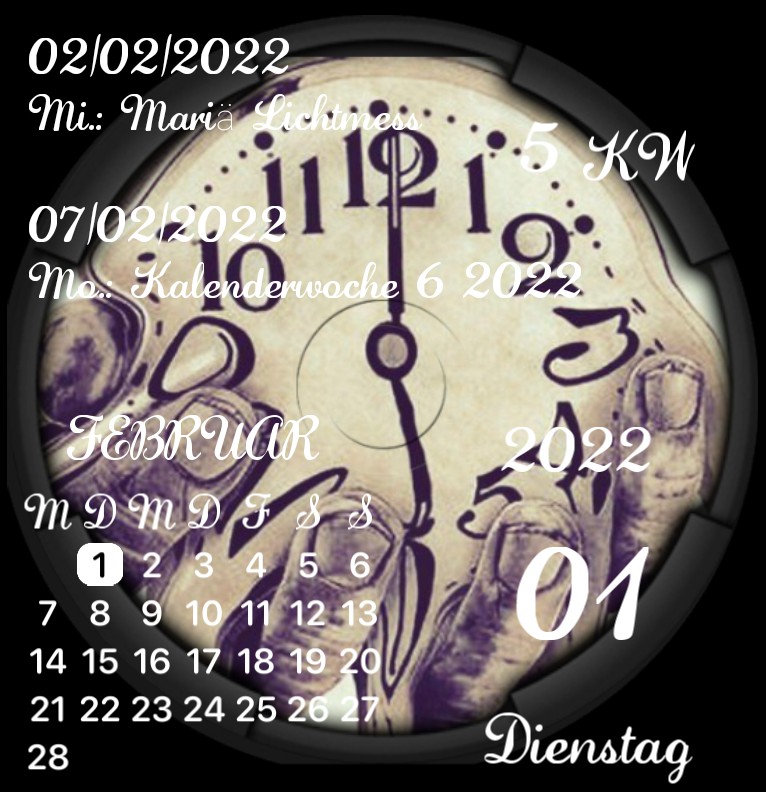 Kalender Zeit 