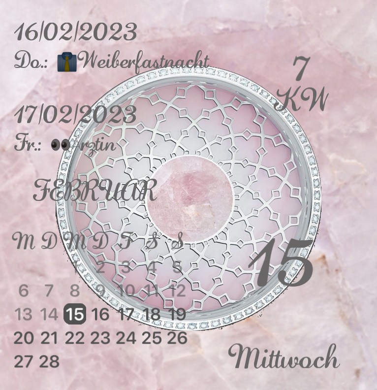 Kalender Lady in Pink 